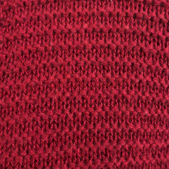 Shanghai Tang L Cashmere Silk Cardigan Sweater Red - Picture 3 of 10